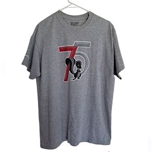 Lockheed Martin Skunk Works grey short sleeve t shirt 75th anniversary